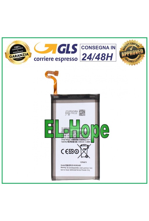 Batterie EB-BG965ABE pour Samsung Galaxy S9+ Plus SM-G965 G965F 3500 mAh