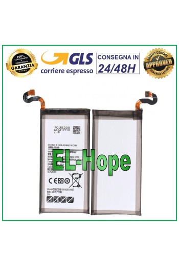 Batterie EB-BG950ABE pour Samsung Galaxy S8 SM-G950 G950F 3000 mAh, équivalente à l originale