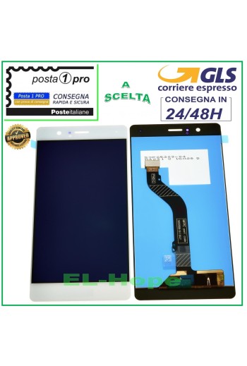 Écran LCD tactile en verre blanc pour Huawei P9 Lite VNS-L31 L23 L21