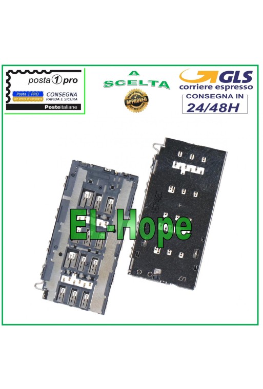 LECTEUR DE CARTE NANO SIM MICRO SD SAMSUNG GALAXY S6 EDGE PLUS SM G928