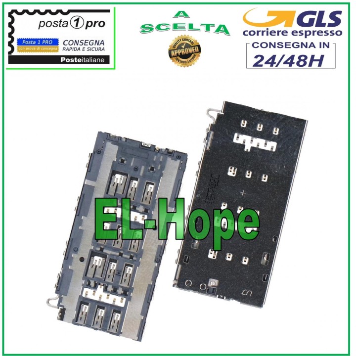 LECTEUR DE CARTE NANO SIM MICRO SD SAMSUNG GALAXY S6 EDGE PLUS SM G928