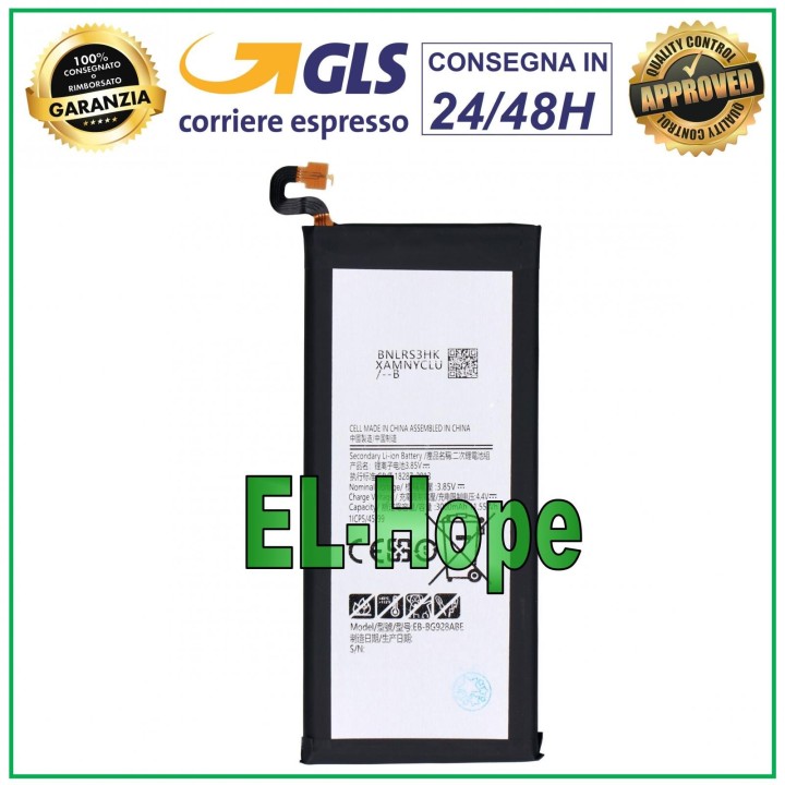Batterie pour Samsung Galaxy S6 Edge+ Plus SM-G928F EB-BG928ABE 3000 mAh