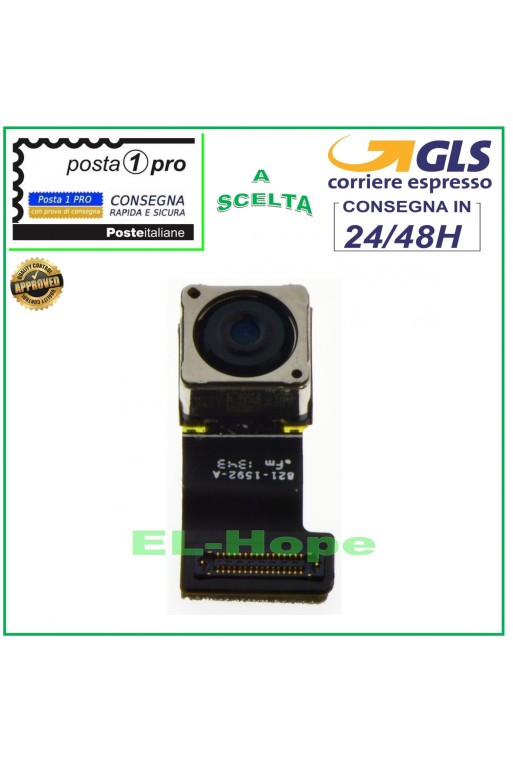 CAMÉRA ARRIÈRE CAMÉRA ARRIÈRE POUR APPLE IPHONE 5S FLEX CAMÉRA ARRIÈRE 8 MPX