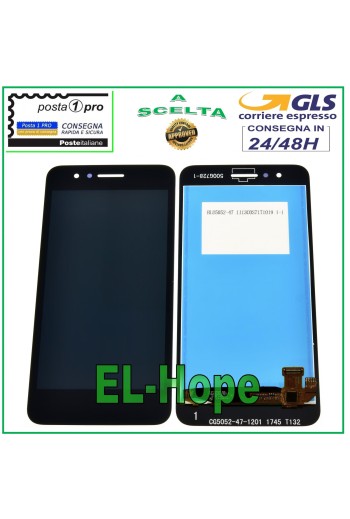 Écran tactile et écran LCD pour LG K9 2018 LM-X210EM LMX210EM, noir