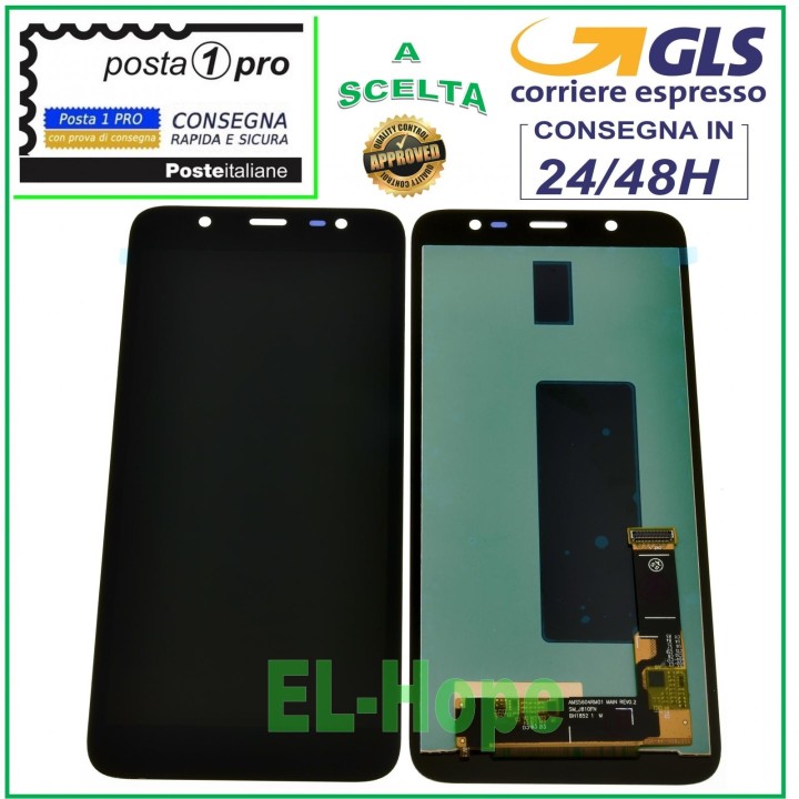 Écran LCD tactile en verre pour Samsung Galaxy J8 2018 J810Y J810F
