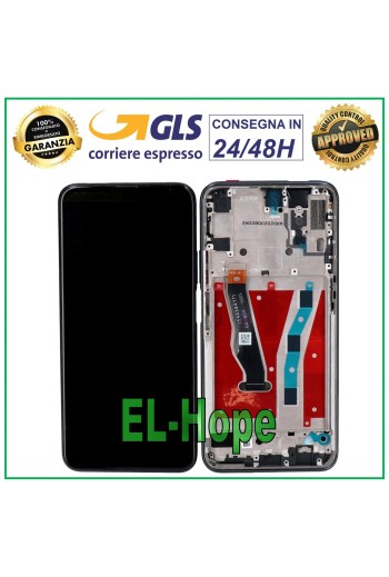 Cadre d écran LCD pour Huawei P Smart Pro STK-L21, écran tactile en verre noir