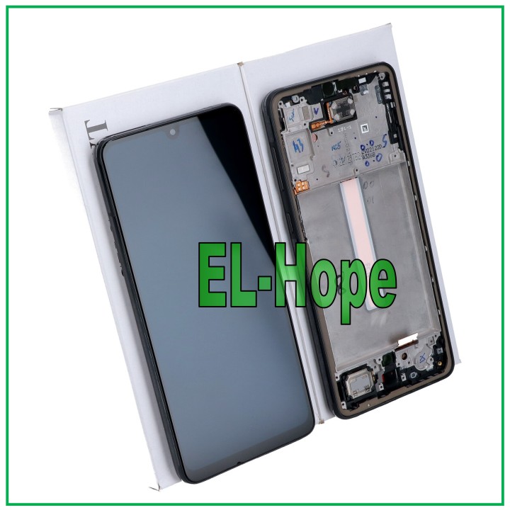 Cadre et e'cran d origine pour Samsung A33 2022 SM-A336F A336B tactile noir GH82-28143A