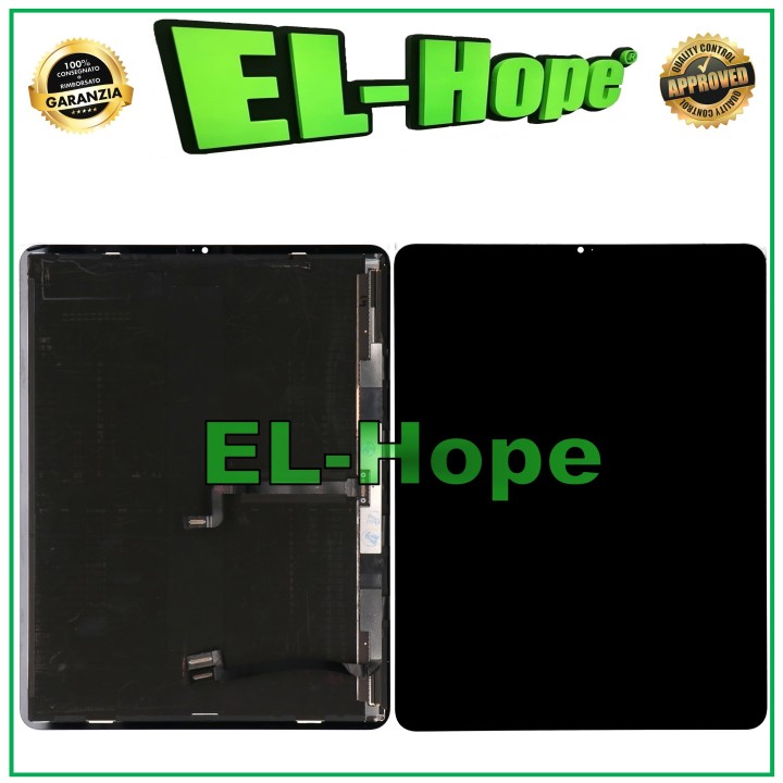 Écran LCD + tactile pour Apple iPad Pro 12.9 2021 5e ge'ne'ration A2378 A2379, verre noir