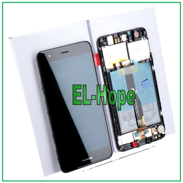 Écran LCD tactile avec châssis et batterie d origine pour Huawei Nova CAN-L11 Noir