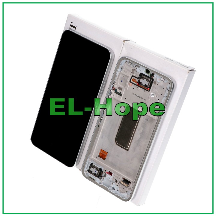 Écran tactile d origine pour Samsung A34 5G SM-A346B, cadre argente' GH82-31200B