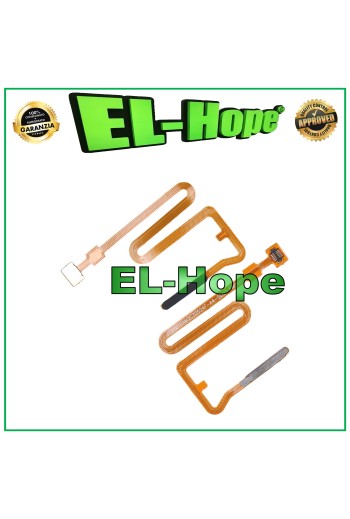 Clé d empreinte digitale plate pour Samsung Galaxy A14 SM A145P Noir