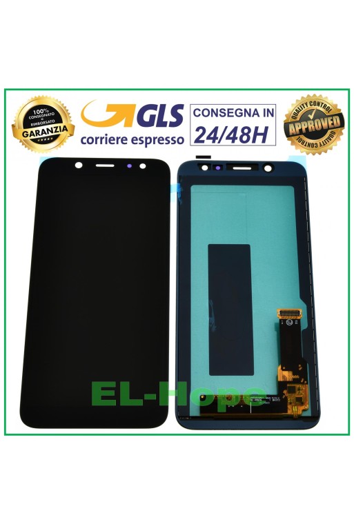 Écran LCD tactile en verre pour Samsung Galaxy A6 2018 A600 SM-A600F