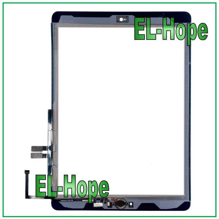 Bouton d accueil tactile en verre blanc pour Apple iPad 6 (6e ge'ne'ration) (mode'les A1893 et A1954) (version 2018)