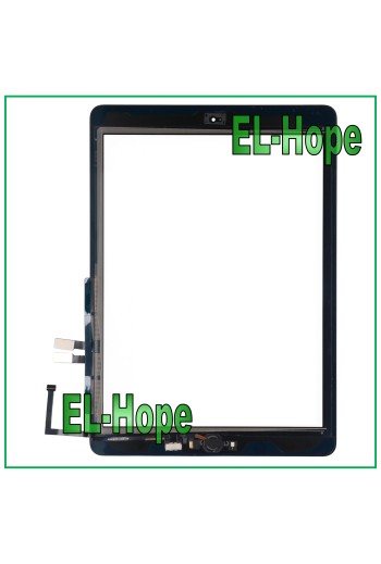 Écran tactile pour Apple iPad 6 6e génération 9.7 (2018) A1893 A1954, bouton d accueil en verre noir