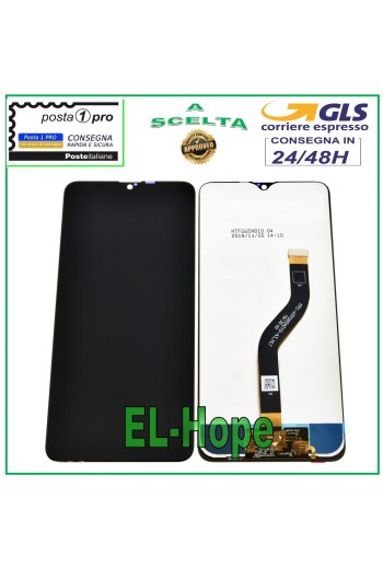 Écran LCD tactile noir pour Samsung Galaxy A20S SM-A207 F/DS