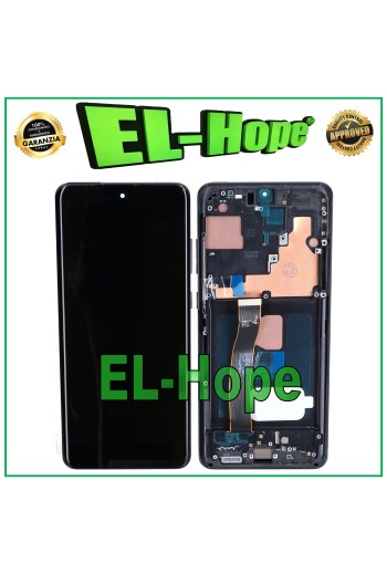 ÉCRAN TACTILE OLED + CADRE POUR SAMSUNG GALAXY S20 ULTRA SM-G988 NOIR