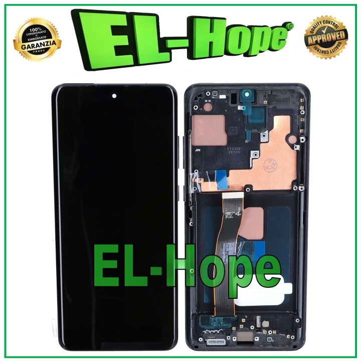 ÉCRAN TACTILE OLED + CADRE POUR SAMSUNG GALAXY S20 ULTRA SM-G988 NOIR