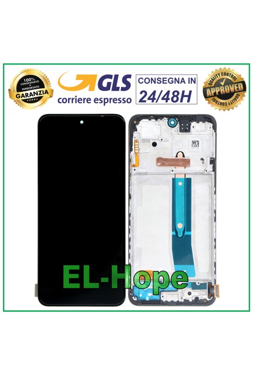 Écran tactile + cadre LCD OLED pour Xiaomi Redmi Note 11S 2201117SY / 11S NFC 4G