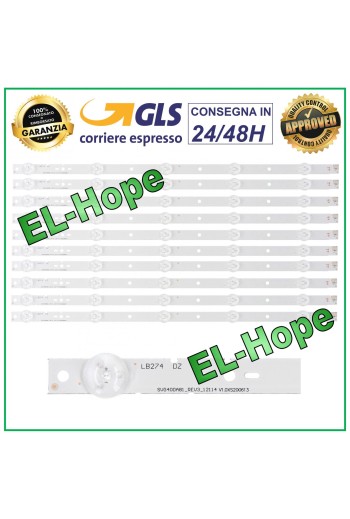 KIT 10 RUBAN TV LED 40 SONY SVG400A81-REV3-121114 KDL40R450A KDL40R473A