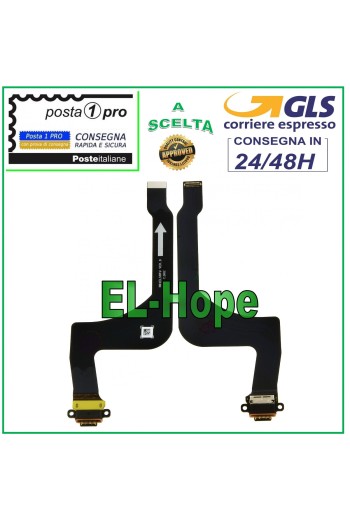 Connecteur de charge plat et flexible pour Huawei P40 Pro ELS-NX9 Type C Dock Port de charge