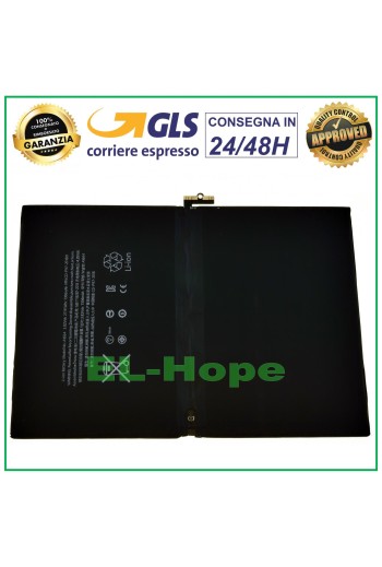 Batterie Li-ion de remplacement pour Apple iPad Pro 9.7 A1673 A1674 A1675 A1664 7306 mAh