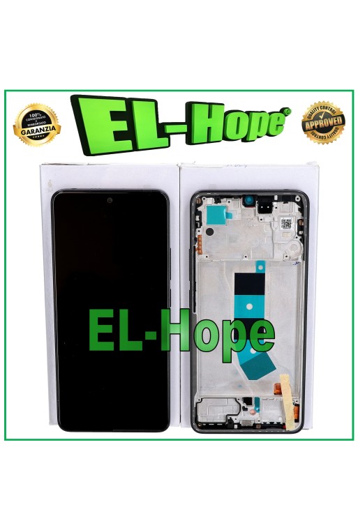 ÉCRAN TACTILE + CADRE ORIGINAL SERVICE XIAOMI REDMI NOTE 13 4G 23129RAA4G NOIR