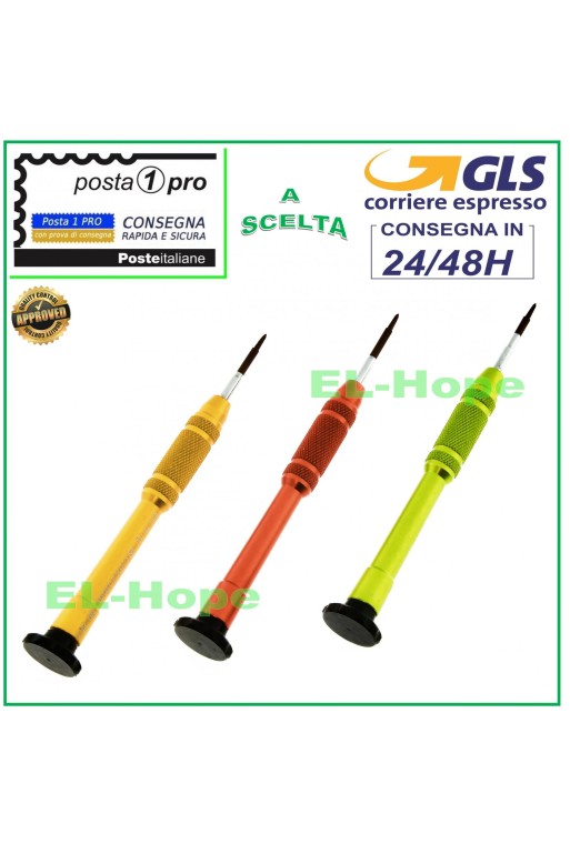 TOURNEVIS PROFESSIONNEL POUR DÉMONTAGE IPHONE 7 8 X Y TIP 0,6 X 25 mm