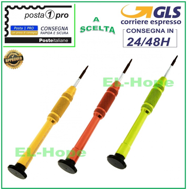 TOURNEVIS PROFESSIONNEL POUR DÉMONTAGE IPHONE 7 8 X Y TIP 0,6 X 25 mm