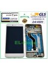 Cadre d e'cran LCD tactile blanc pour Huawei P8 Lite 2017 PRA-LA1 LX1 LX3