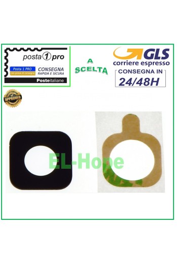 Verre de lentille de caméra arrière Samsung A6 SM-A600 A600 2018, adhésif double face