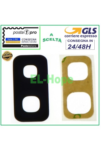 Verre de lentille de caméra arrière Samsung S9 Plus SM-G965 S9+, adhésif double face