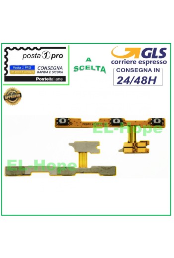 TOUCHES LATÉRALES PLATES VOLUME MARCHE ARRÊT TOUCHE MARCHE/ARRÊT HUAWEI P8 LITE 2017 PRA-LX1