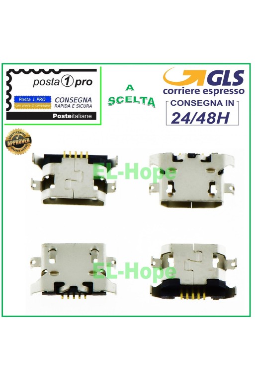 CONNECTEUR DE CHARGE PHONEPAD MEDIACOM G551 M-PPAG551 MICRO USB CHARGE ORIGINALE