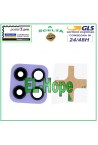 Verre d objectif d appareil photo arrie're pour Samsung Galaxy A22 SM A225 Violet
