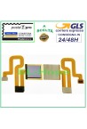 Bouton d accueil plat et flexible avec capteur d empreintes digitales pour Xiaomi Redmi Note 3 Pro, argent