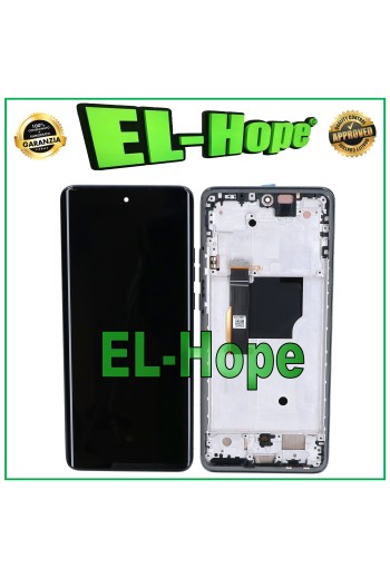 Écran tactile LCD OLED pour Motorola Moto Edge 40 Neo XT2307, cadre tactile noir