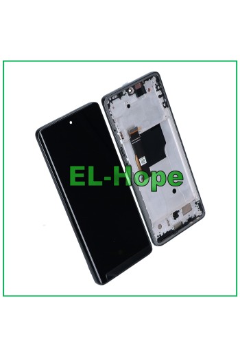 Écran tactile LCD OLED pour Motorola Moto Edge 40 Neo XT2307, cadre tactile noir