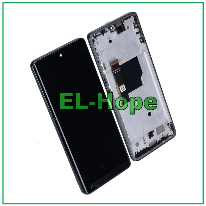 Écran tactile LCD OLED pour Motorola Moto Edge 40 Neo XT2307, cadre tactile noir