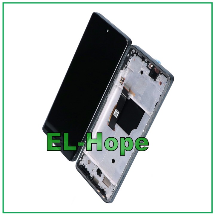 Écran tactile LCD OLED pour Motorola Moto Edge 40 Neo XT2307, cadre tactile noir