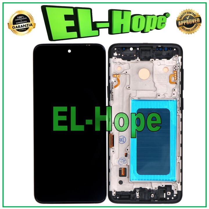 Écran tactile Incell Frame pour Samsung Galaxy S9 Plus SM-G965, verre noir