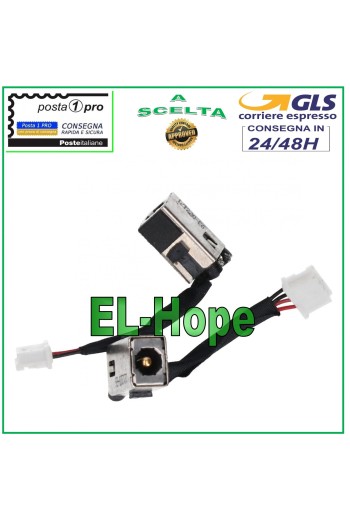 PRISE D ALIMENTATION CC PJ320 CONNECTEUR D ALIMENTATION DE CHARGE FLEXIBLE POUR ORDINATEUR PORTABLE HP MINI 210