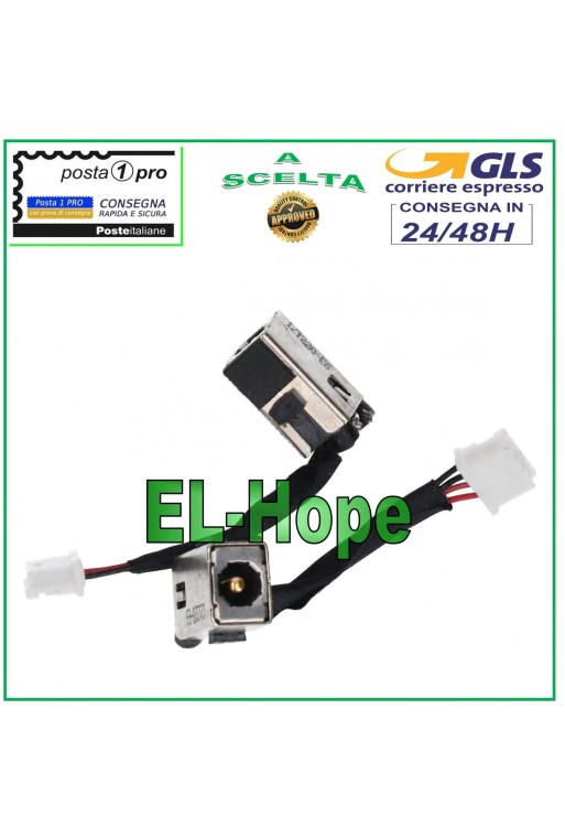 PRISE D ALIMENTATION CC PJ320 CONNECTEUR D ALIMENTATION DE CHARGE FLEXIBLE POUR ORDINATEUR PORTABLE HP MINI 210