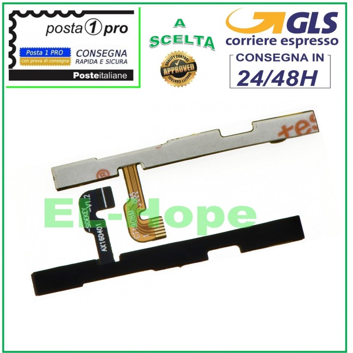TOUCHES LATÉRALES PLATES VOLUME TOUCHE MARCHE/ARRÊT MARCHE XIAOMI REDMI NOTE 2