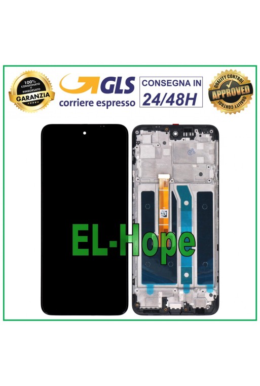 Écran LCD + châssis pour LG K52 LMK520EMW LM-K520 LMW, écran tactile en verre noir