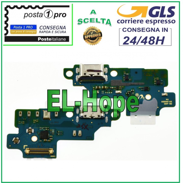 Connecteur de charge et microphone pour Samsung Galaxy A60 SM-A606F, station d accueil Type-C