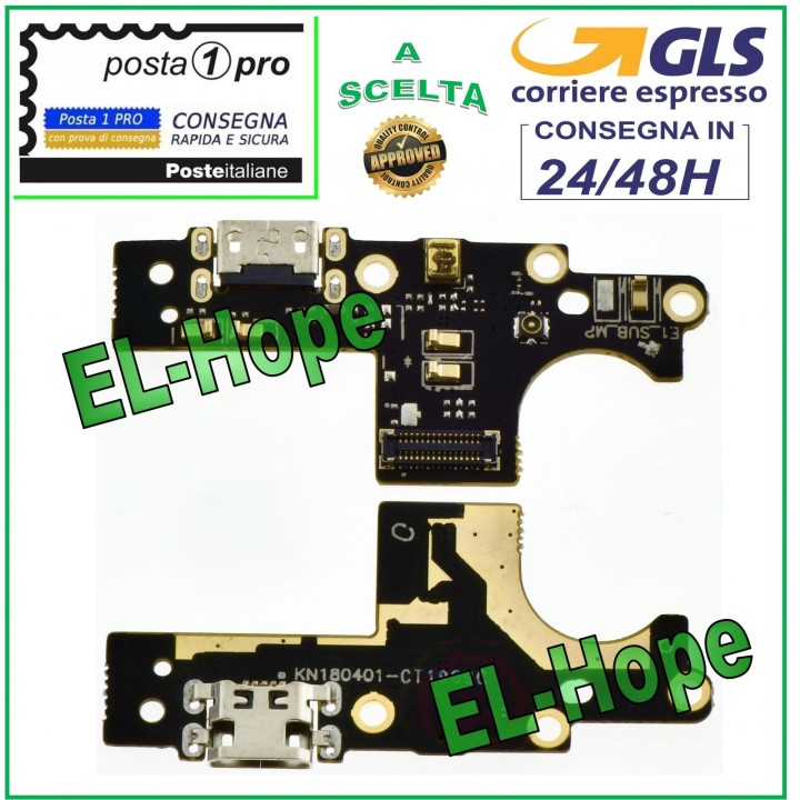 CONNECTEUR DE CHARGE POUR NOKIA N3 TA-1032 MICROPHONE DOCK PCB CHARGEMENT MICRO USB