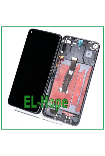 Écran tactile pour Huawei Nova 5T YAL-L21 L61 L71 / Honor 20 YAL-AL00, cadre noir