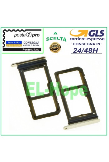 Compartiment pour carte SIM et carte micro SD pour Samsung Galaxy Note 8 SM N950 F Or