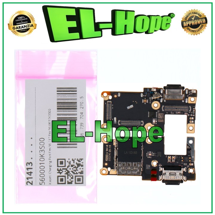 Connecteur de charge d origine pour Xiaomi Mi 11T/11T Pro 2107113SG