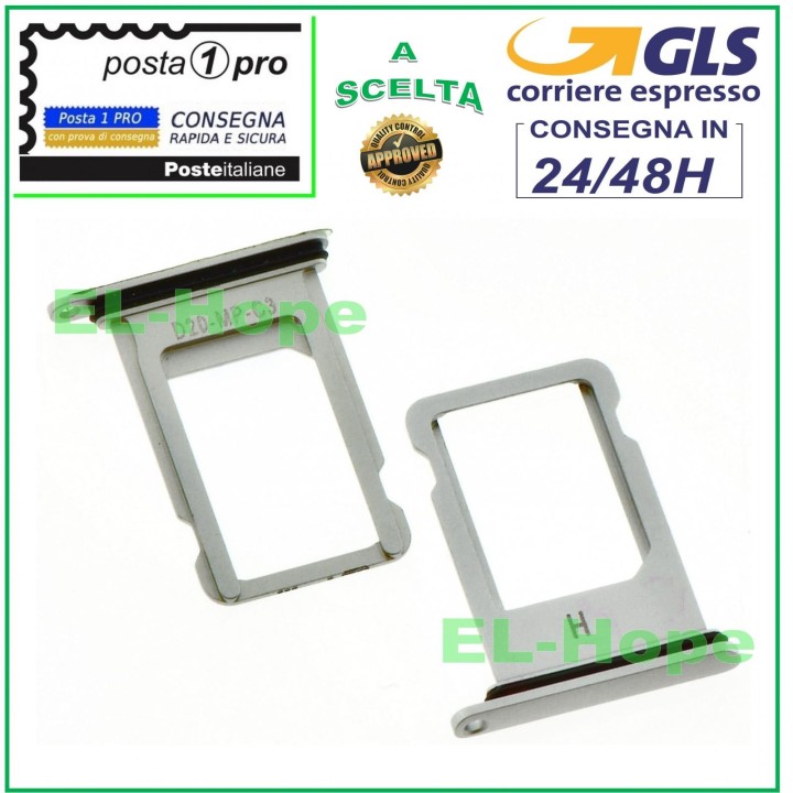 COMPARTIMENT POUR CHARIOT À FENTES PORTE-CARTE NANO SIM APPLE IPHONE 8 8G 8+ PLUS BOÎTIER DE CARTE